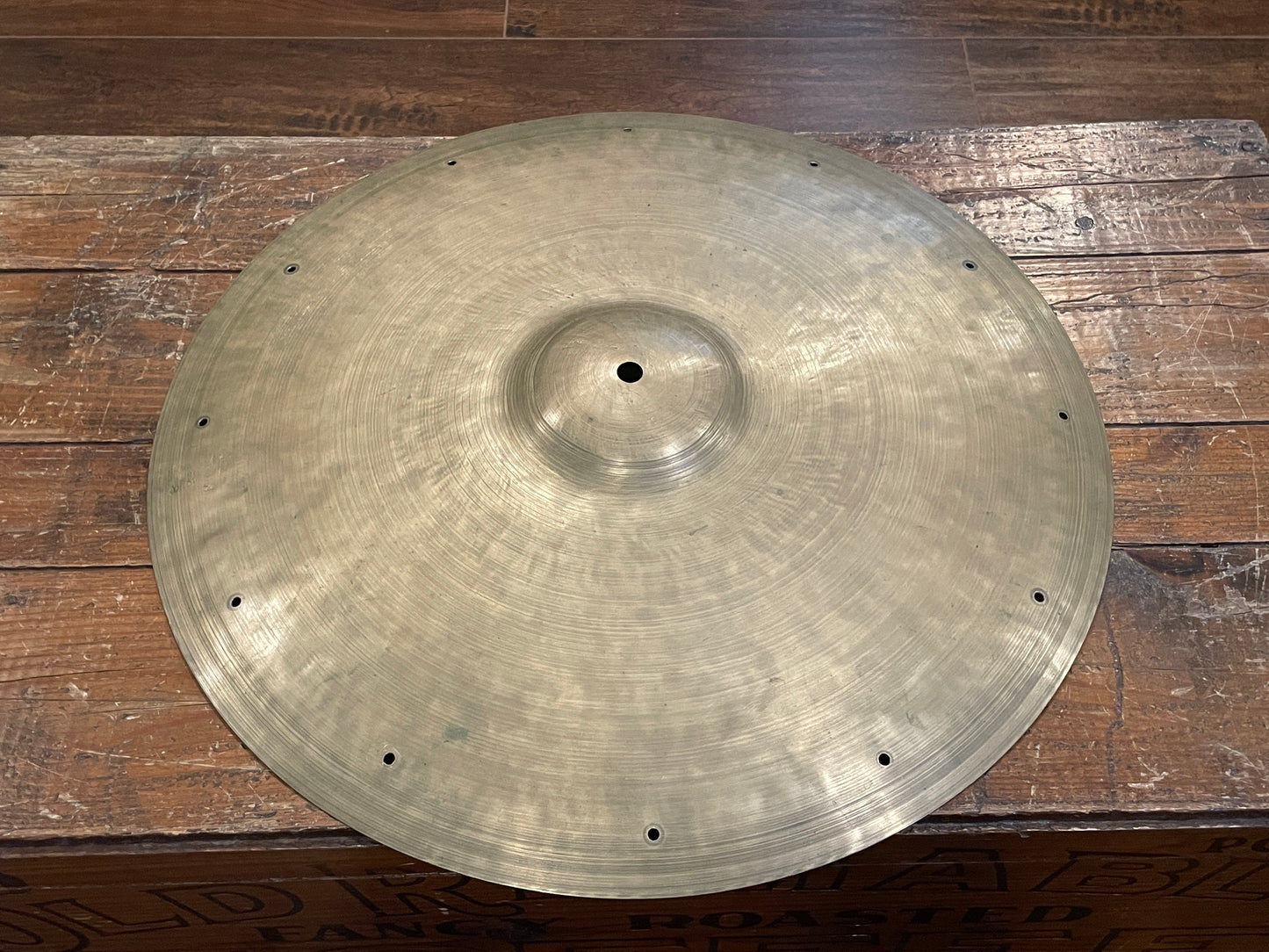 19" K Zildjian OS IIIb Istanbul Vintage Old Stamp Ride Cymbal 1706g #500 *Video Demo*