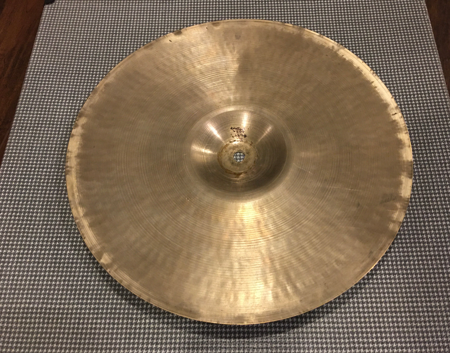 13 3/8" Zildjian A 1940-46 2nd Stamp Splash / Crash Cymbal 602g #644