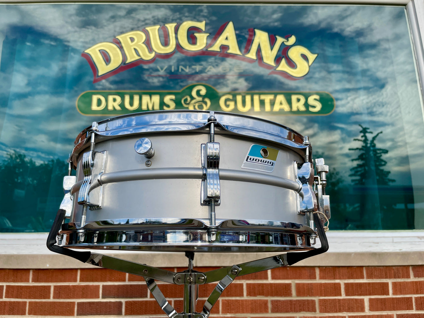 1971 Ludwig Acrolite 5x14 Snare Drum #844XXX