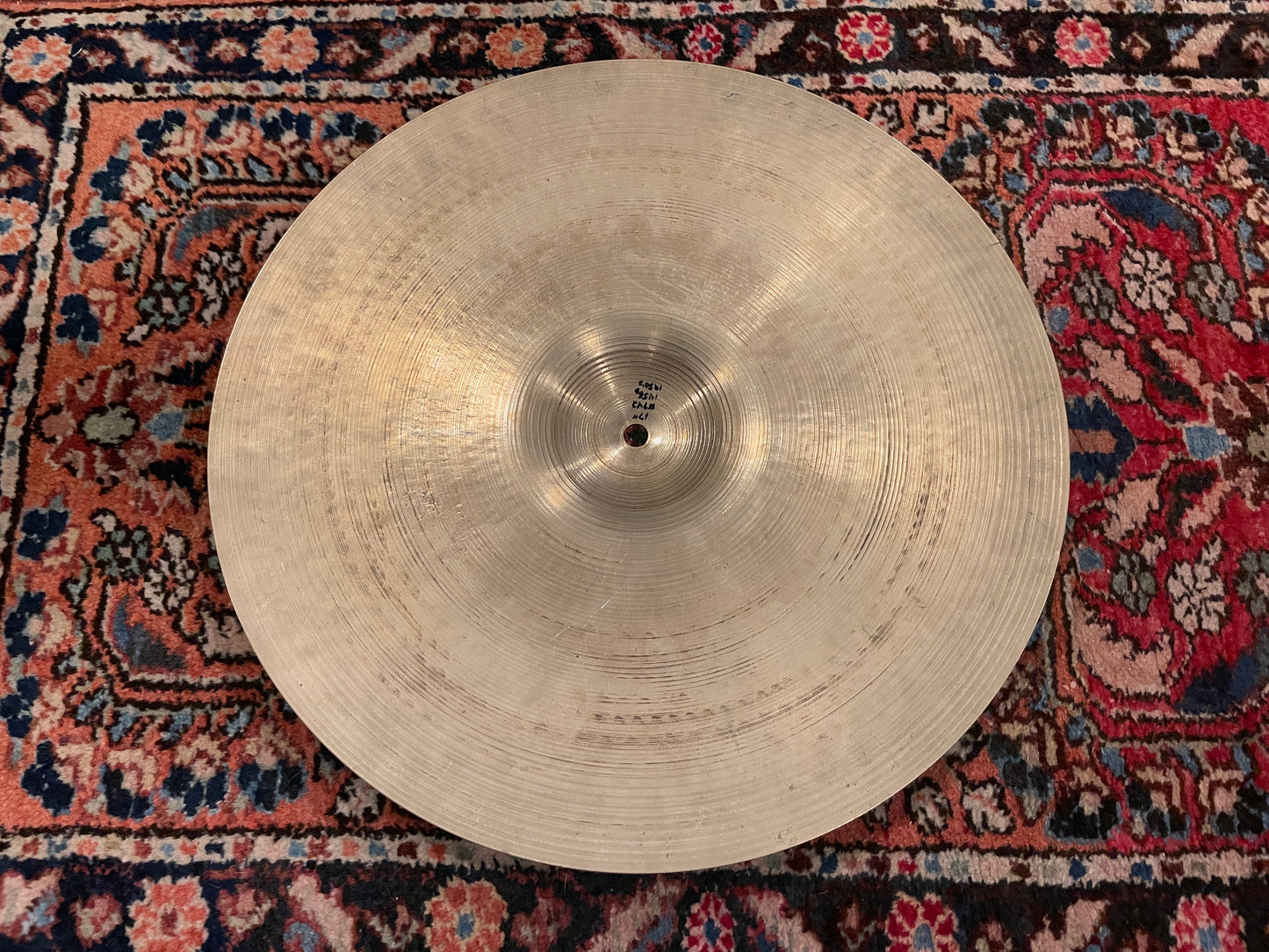 17" Zildjian A 1950s Small Stamp Crash Cymbal 1456g #742