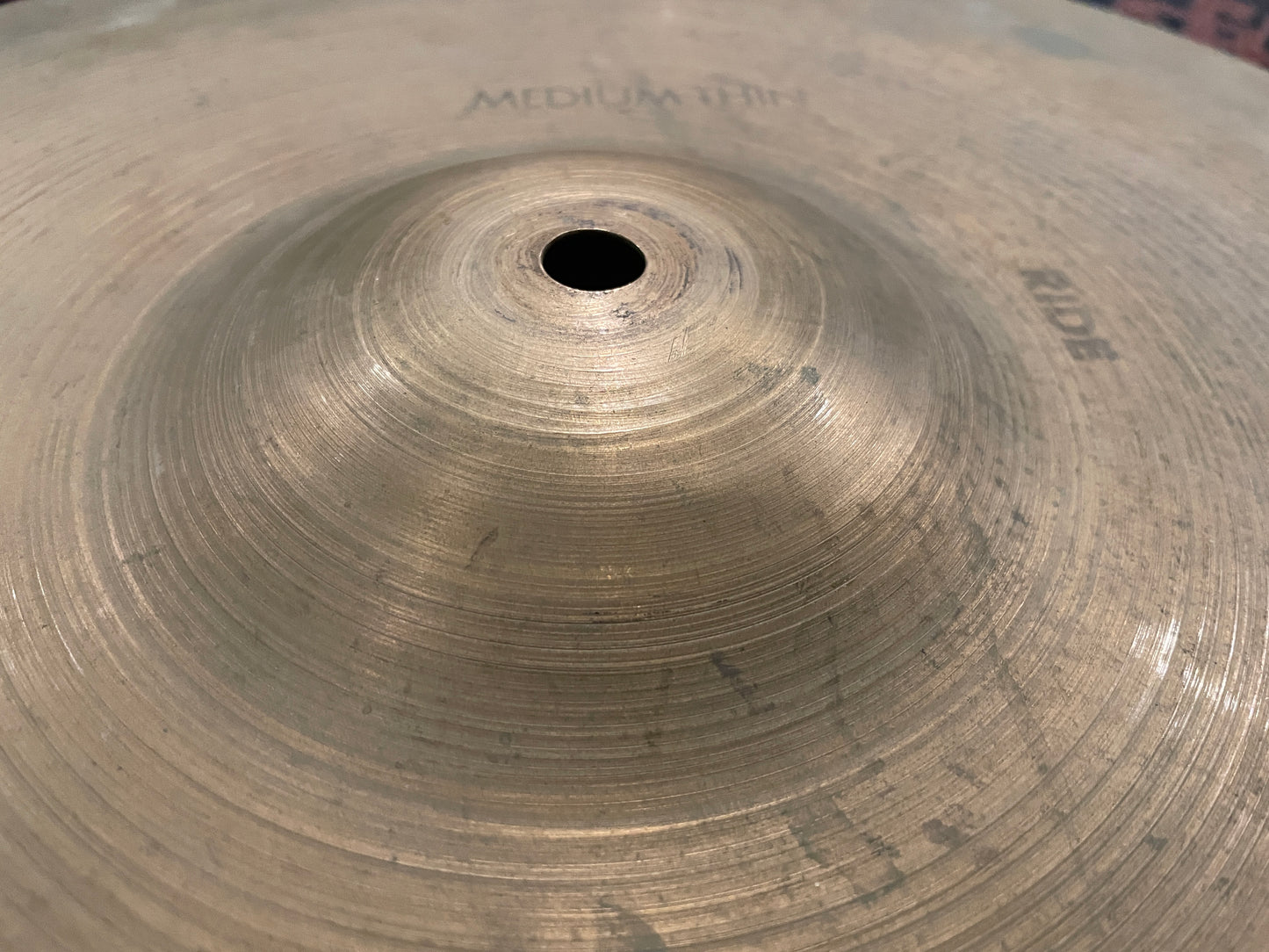 18" Zildjian A 1950s Medium Thin Ride Cymbal 1406g #731