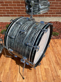 1968 Ludwig Super Classic Drum Set Oyster Blue Pearl 22/13/16