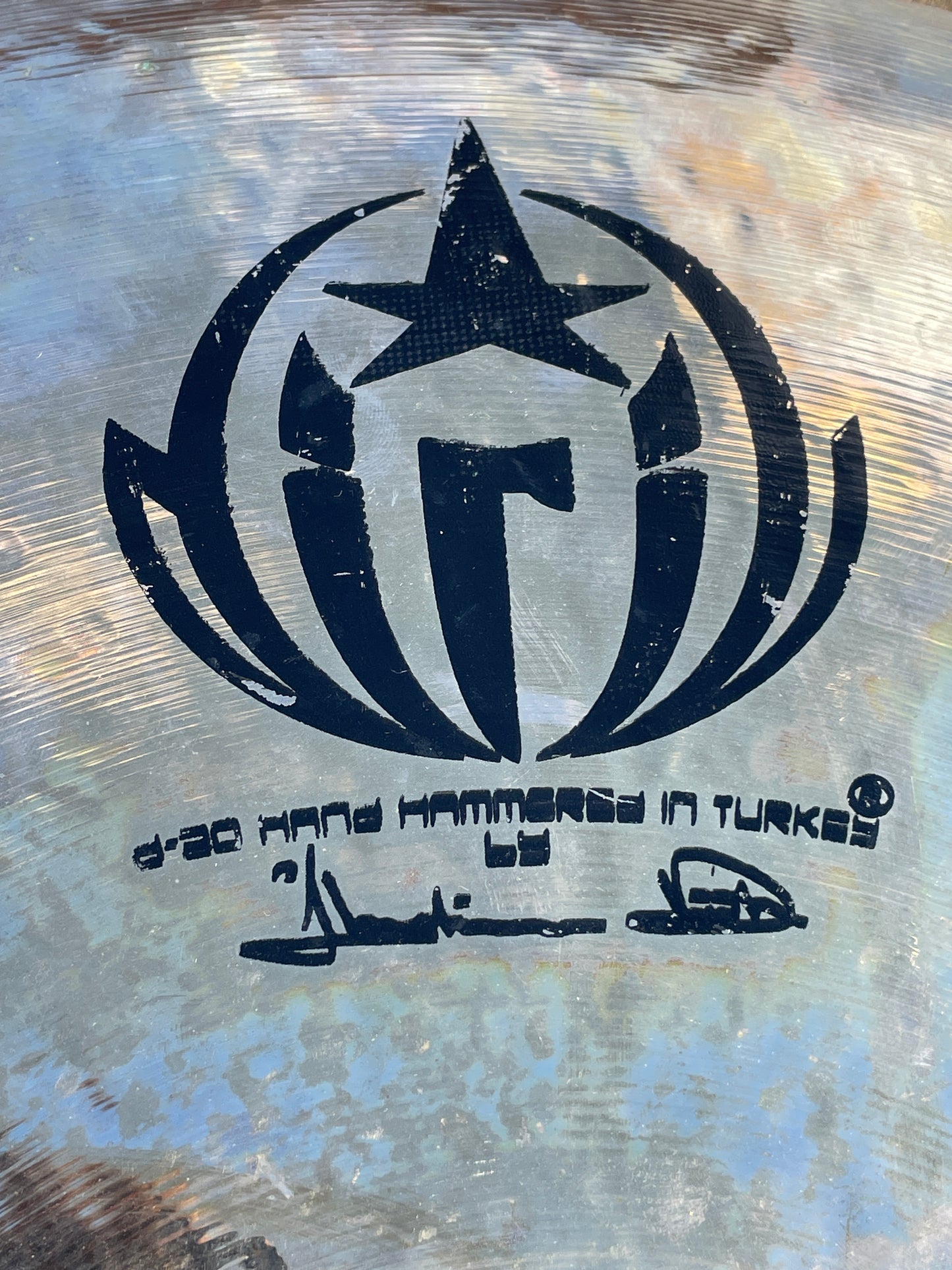 21" Diril Raw Bell Ride Cymbal 3182g