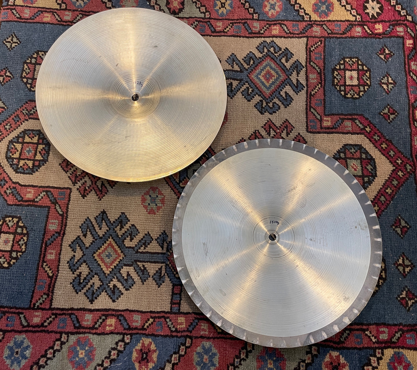 14" Zildjian A Mastersound Hi-Hat Cymbal Pair 1128g/1510g *Video Demo*