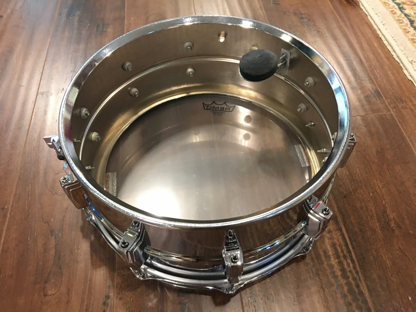 1970s Ludwig 6.5x14 LM402 Supraphonic Snare Drum #1360xxx