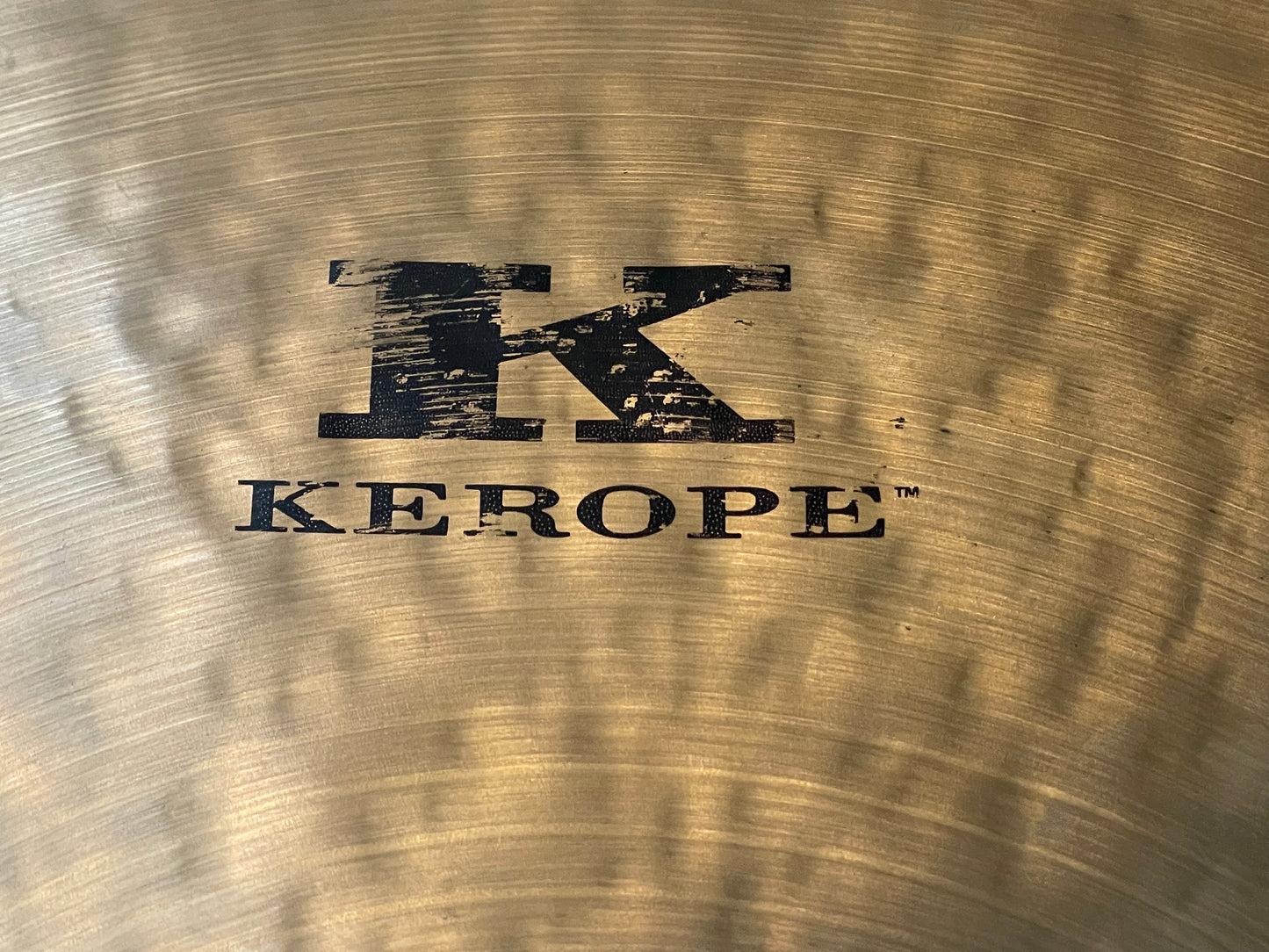 18" K Zildjian KR18C Kerope Crash Ride Cymbal 1318g #756