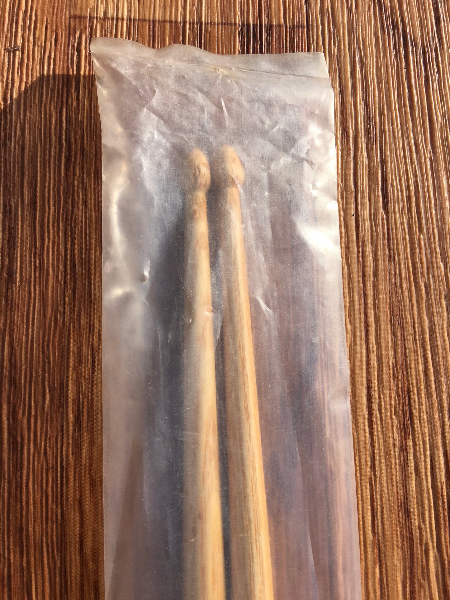 NOS Sonor No. 8 Teardrop Wood Tip Jazz Drum Sticks w/ Original Bag