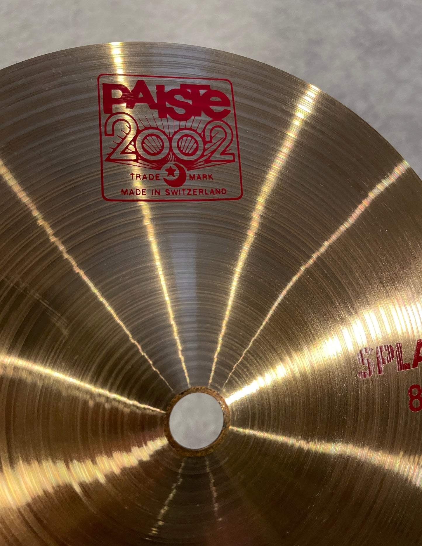 8" Paiste 2002 Splash Cymbal 132g