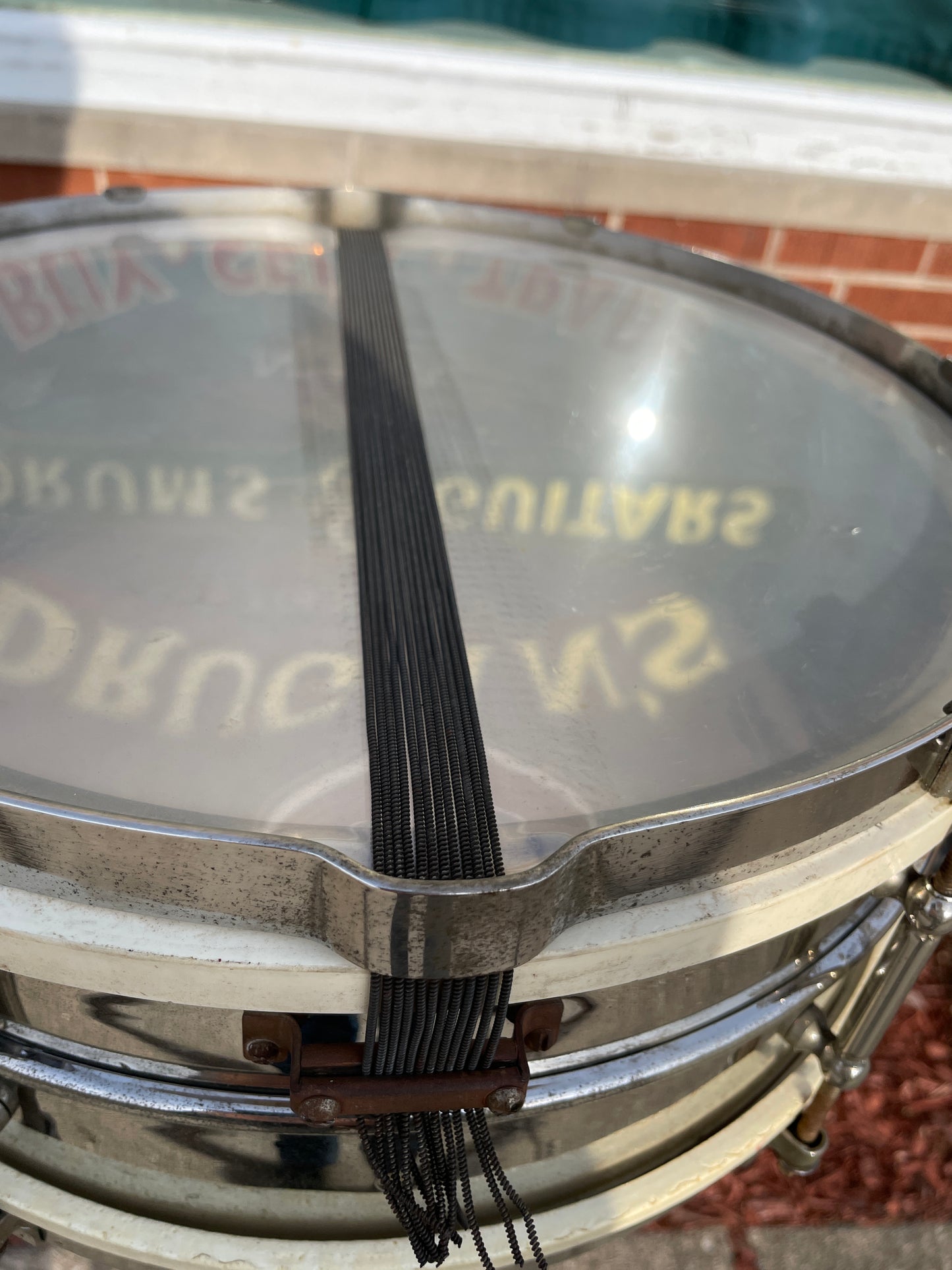 1920s-30s Leedy C.G. Conn "Regular" 5x14 Tube Lug NOB Snare Drum