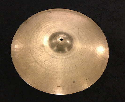 16" Zildjian A 1st Stamp (1929-1940) Crash / Single Hi-Hat Cymbal 1132g #437