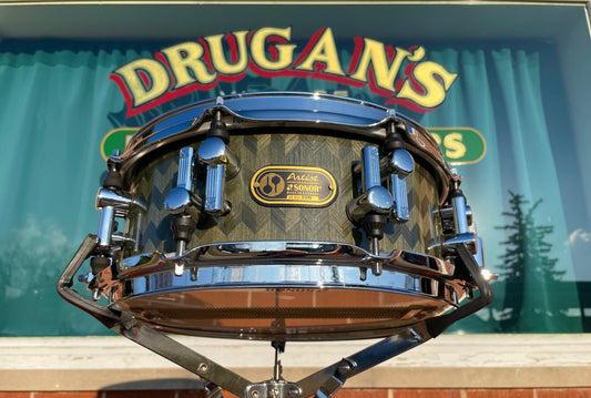 Sonor 5x12 Artist Series Snare Drum Green 12-Ply Birch