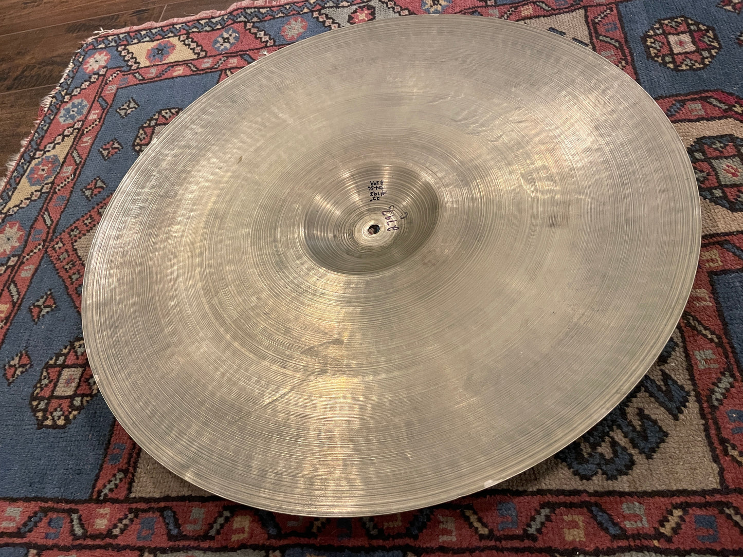 22" Zildjian A 1954-56 Large Block Stamp Ride Cymbal 2797g #793 *Video Demo*