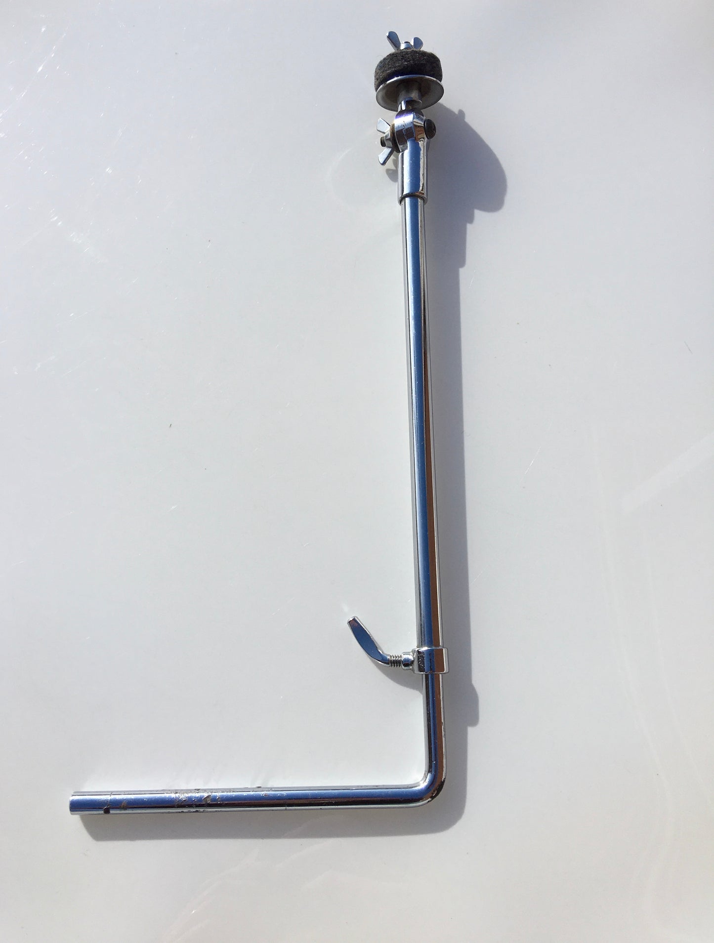 Vintage Premier Bass Drum Mounted Cymbal Holder L-Arm