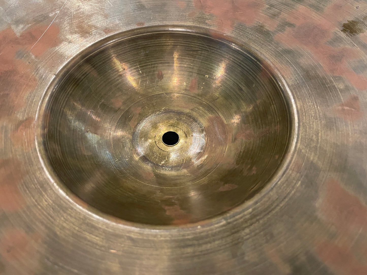 1920's-1930's 12" Sock Hat Style Sizzle Vaudeville Trap Cymbal 390g #719