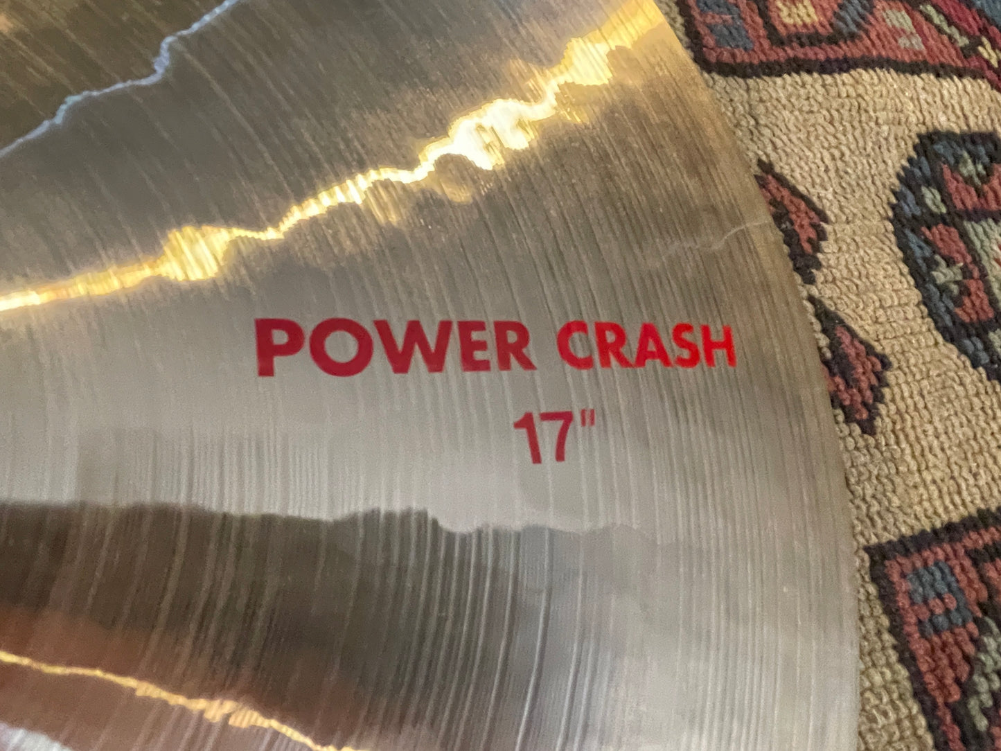 17" Paiste 2002 Power Crash Cymbal 1450g