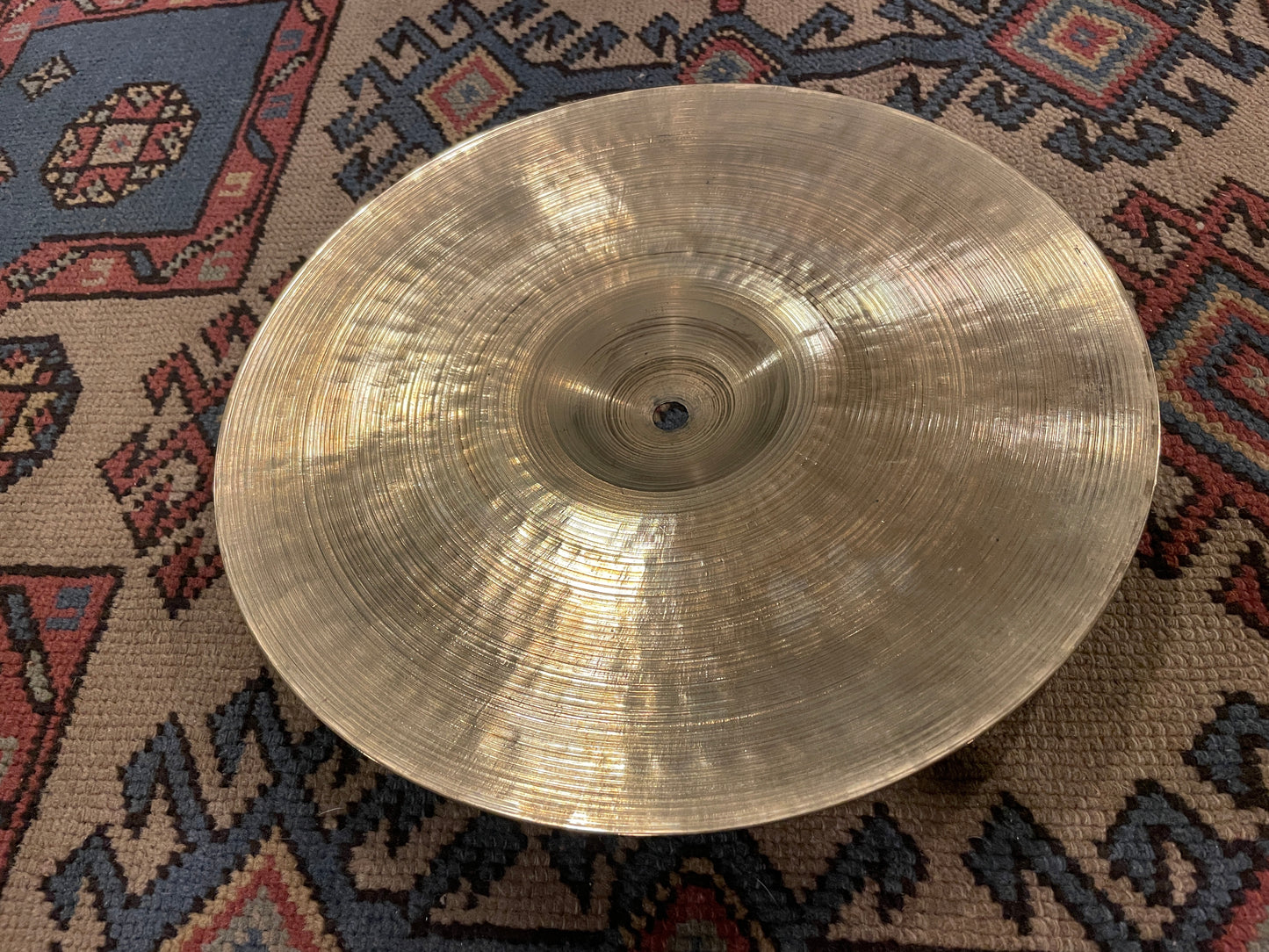 12" Zildjian A 1950s Small Stamp Hi-Hat Single / Splash Cymbal 548g #875