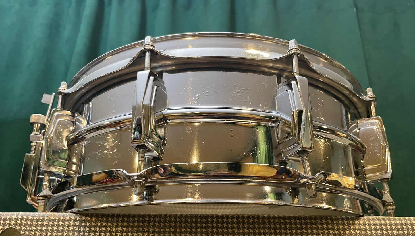 1970s Ludwig LM400 5x14 Supraphonic Snare Drum