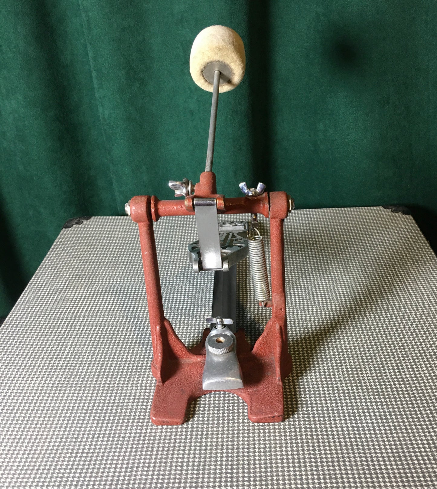 Vintage Slingerland Epic Bass Drum Pedal w/ Red Frame