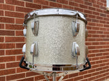 1960s Ludwig 9x13 Tom Drum Silver Sparkle