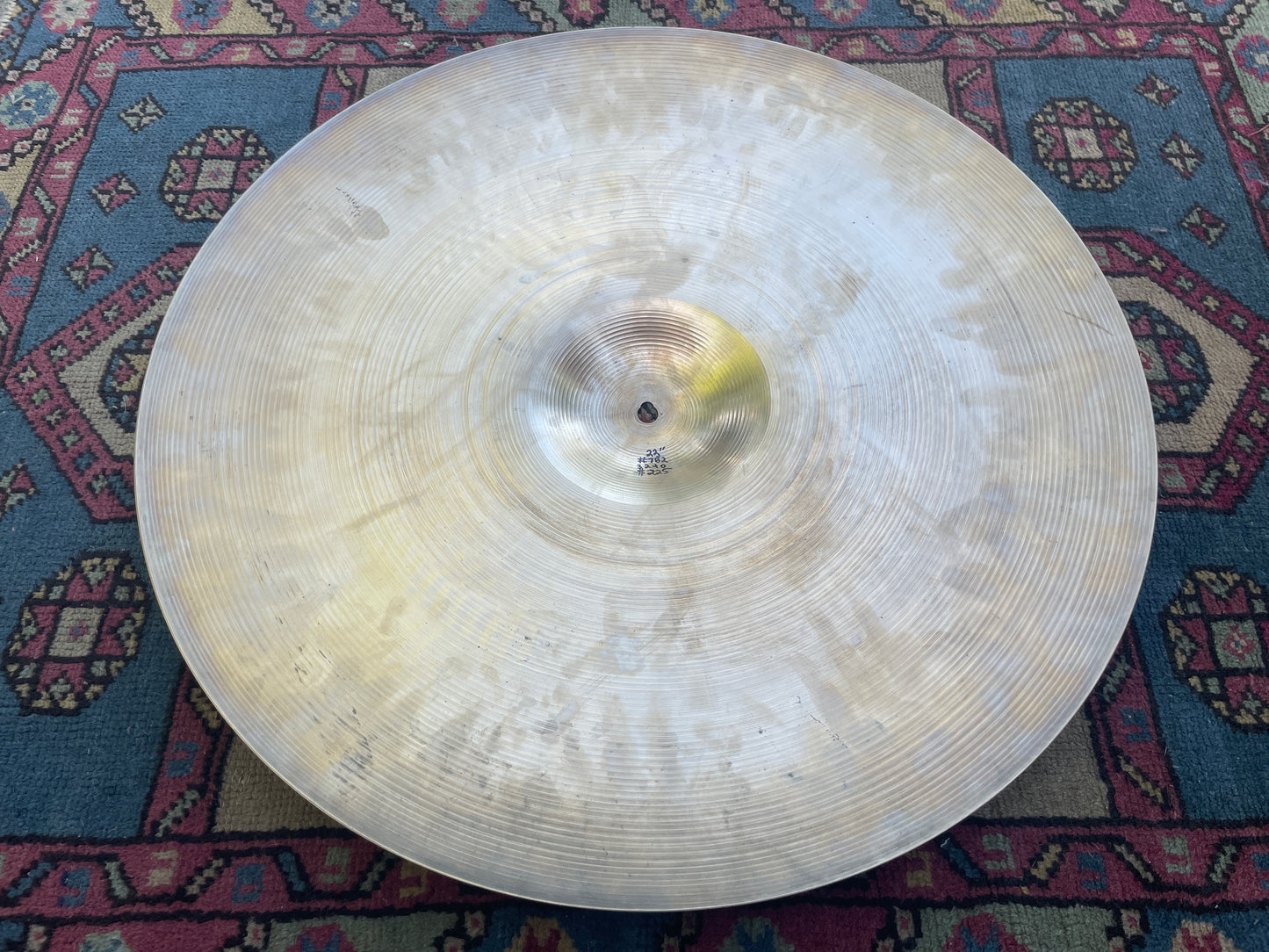 22" Zildjian A 1960s Ride Cymbal 3240g #782