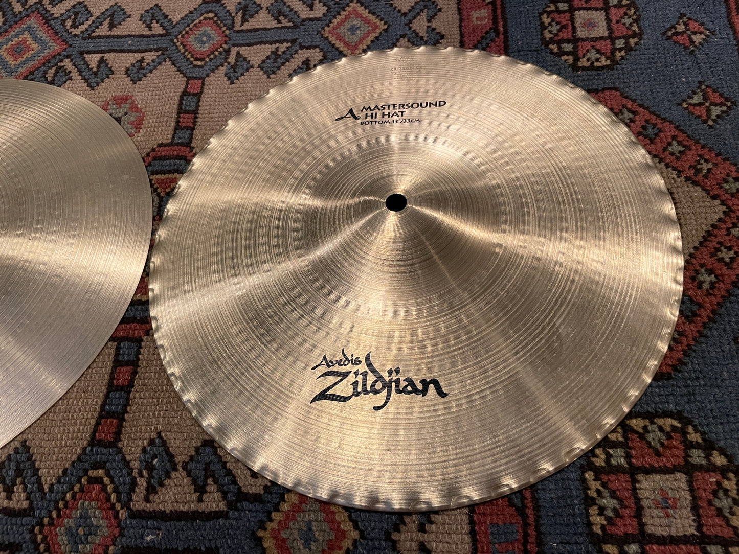 13" Zildjian A Mastersound Hi-Hat Cymbal Pair 864g/1048g
