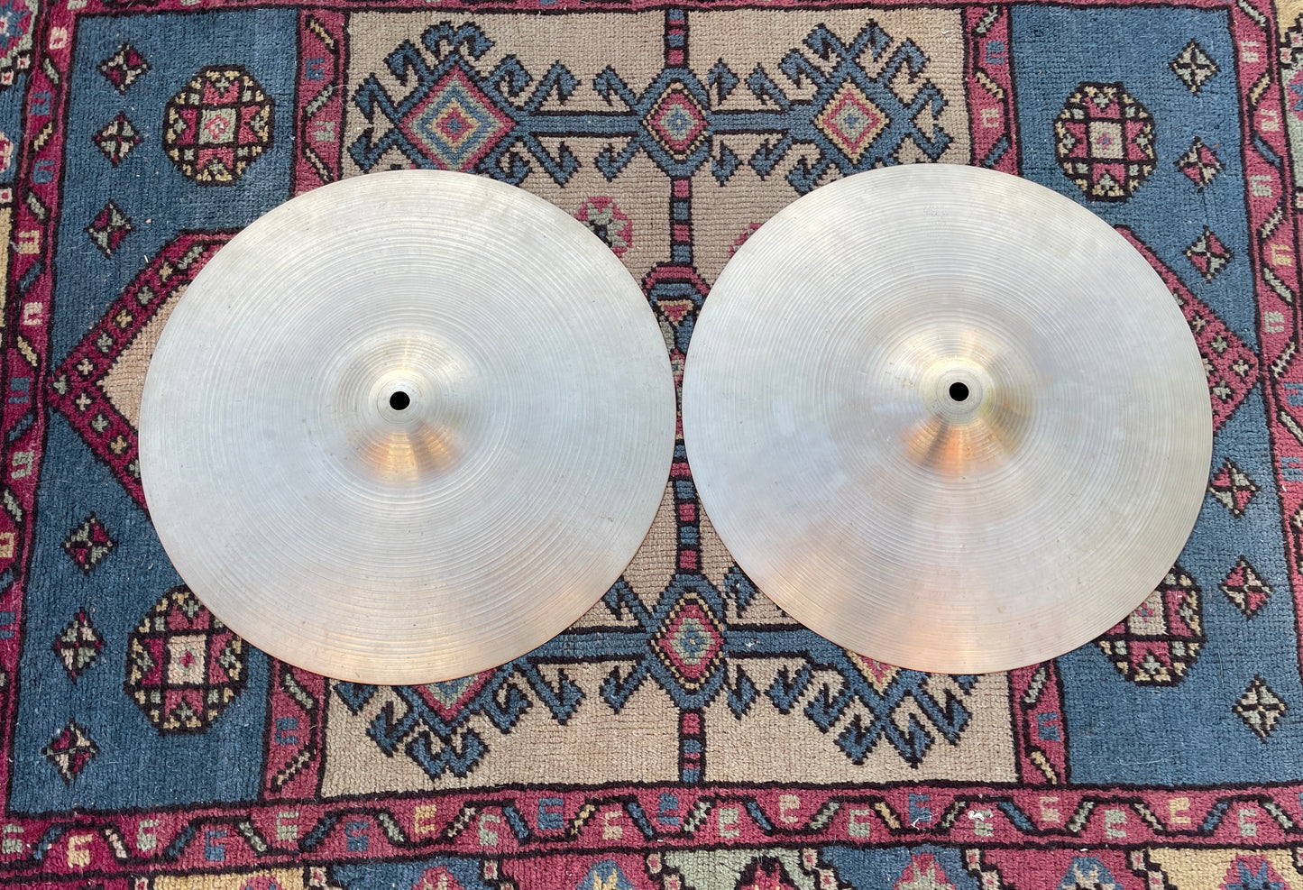 14" Zildjian A 1957-59 Small Stamp Hi-Hat Cymbal Pair 878g/944g #804 *Video Demo*