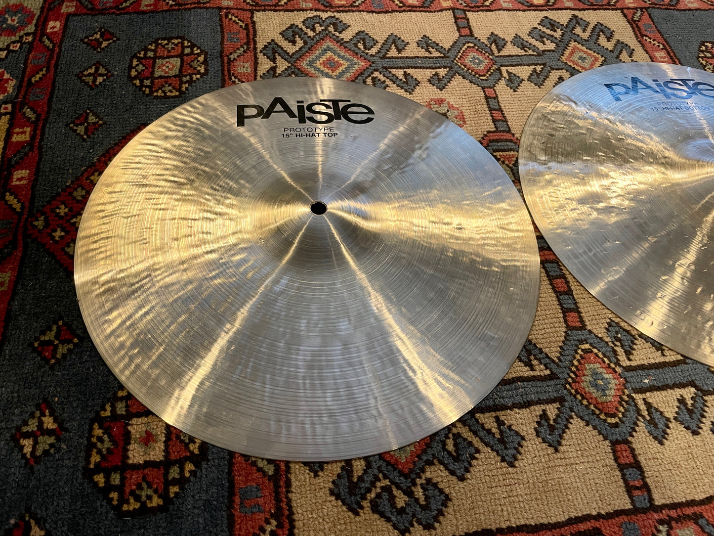15" Paiste T20 Prototype Hi-Hat Cymbal Pair 1270g/1630g