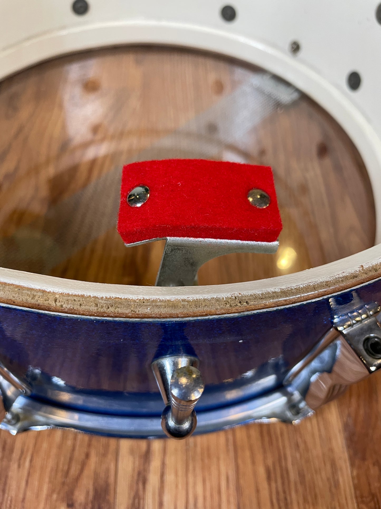 1964 Ludwig No. 983P 5pc Hollywood Outfit Drum Set Blue Sparkle 22/12/12/16/5x14 COB