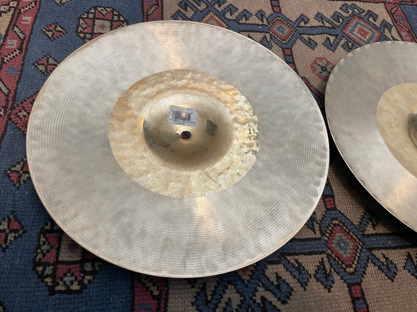 14-1/4" Zildjian K Custom Hybrid Hi-Hat Cymbal Pair 1114g/1340g