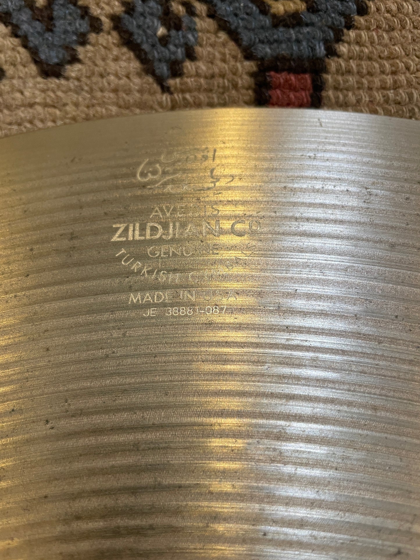 20" Zildjian A Medium Ride Cymbal 2518g A0034