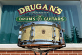 1950s WFL Ludwig 5.5x14 Buddy Rich Super Classic 8 Lug Snare Drum White Marine Pearl