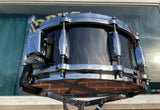 Gretsch 5.5x14 Crystal Tone Black Nickel Over Steel Snare Drum