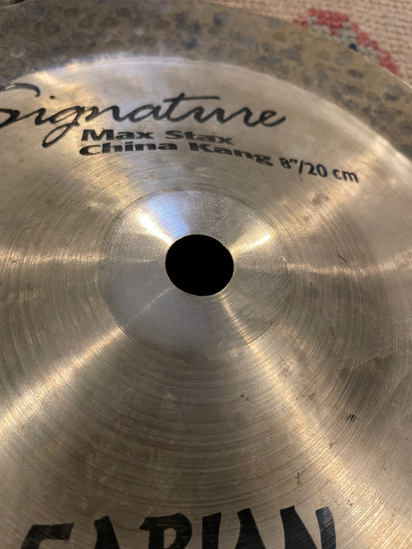 8" Sabian Signature Mike Portnoy Max Stax China Kang Cymbal 164g