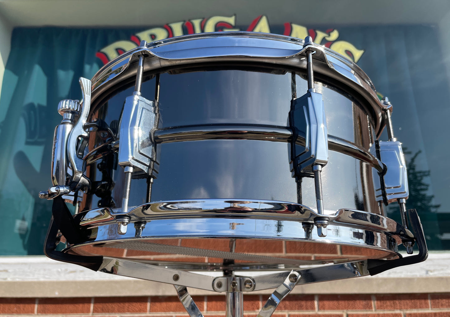 Ludwig 6.5x14 Black Beauty Snare Drum 8-Lug LB415