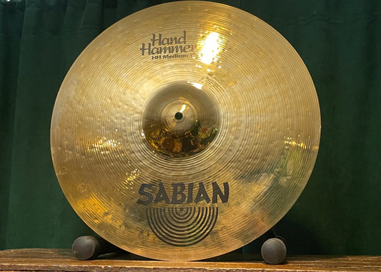 18" Sabian Hand Hammered HH Medium Thin Crash 1438g *Video Demo*