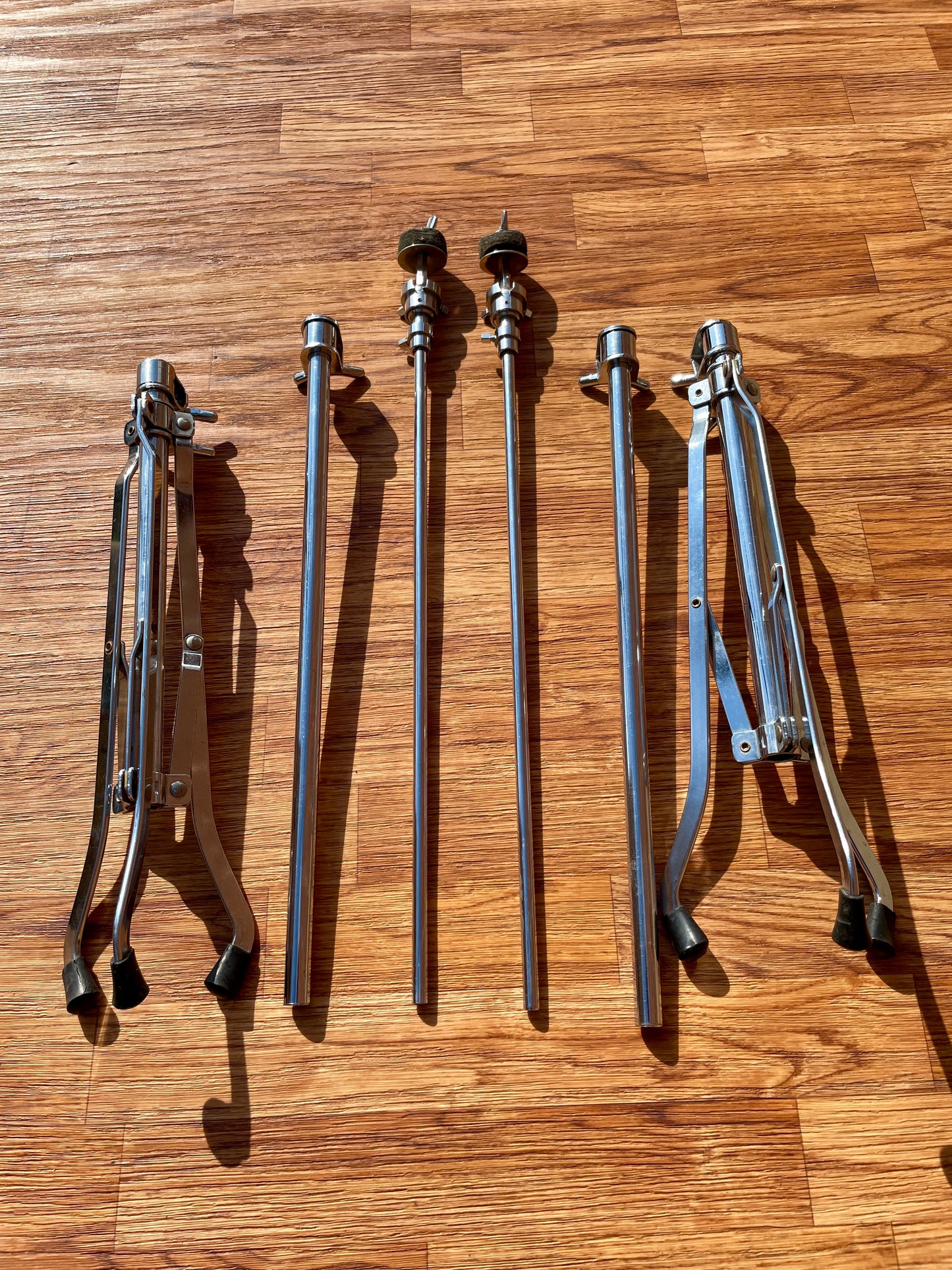 1960s Rogers Swan Leg Model 4403 Cymbal Stand Pair (x2)