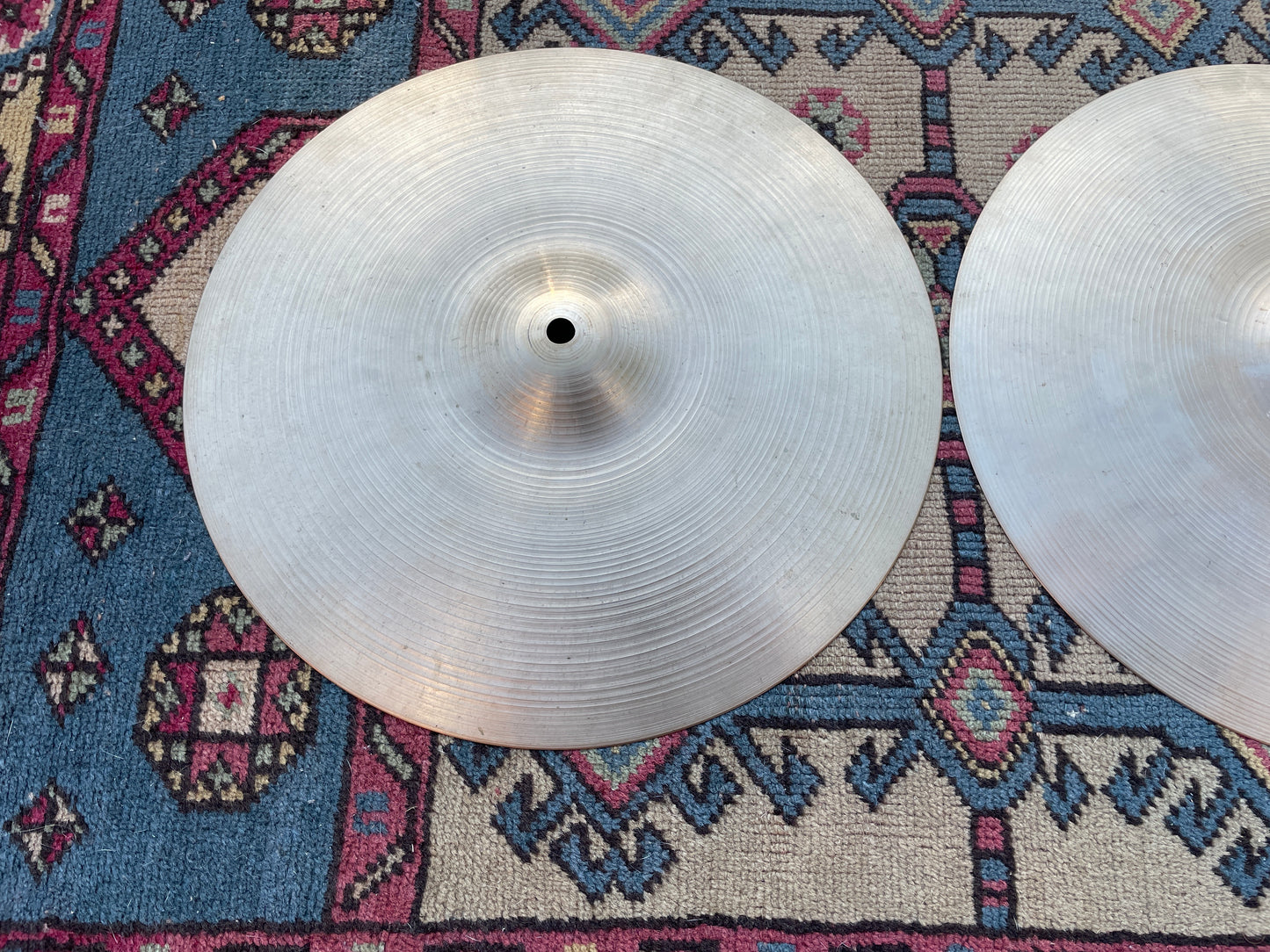 14" Zildjian A 1957-59 Small Stamp Hi-Hat Cymbal Pair 878g/944g #804 *Video Demo*