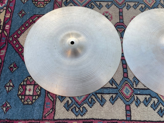 14" Zildjian A 1957-59 Small Stamp Hi-Hat Cymbal Pair 878g/944g #804 *Video Demo*