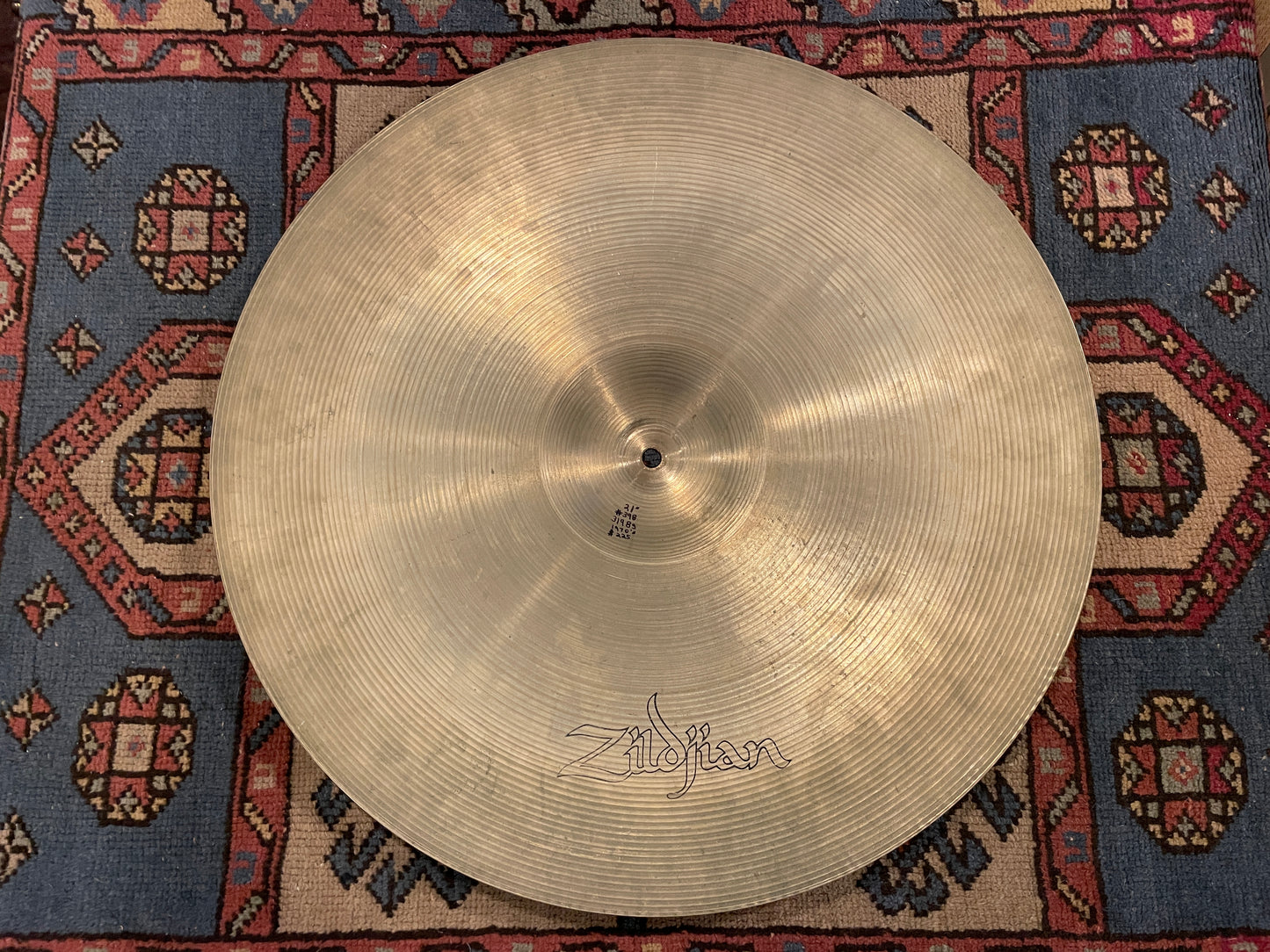 21" Zildjian A 1970s Ride Cymbal 3198g #398 *Video Demo*