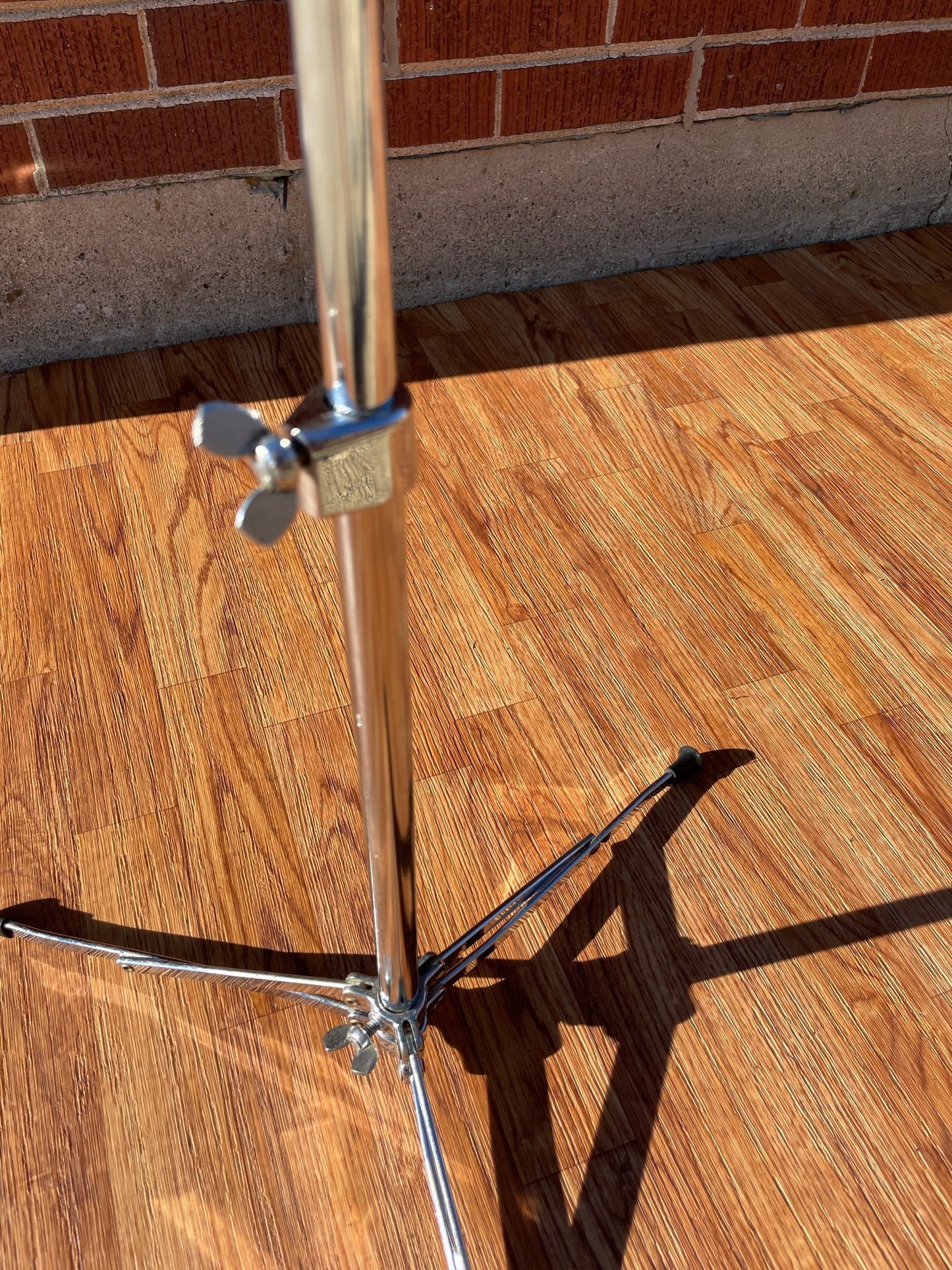 Early 1960s Ludwig No. 1400 Flat Base Straight Cymbal Stand