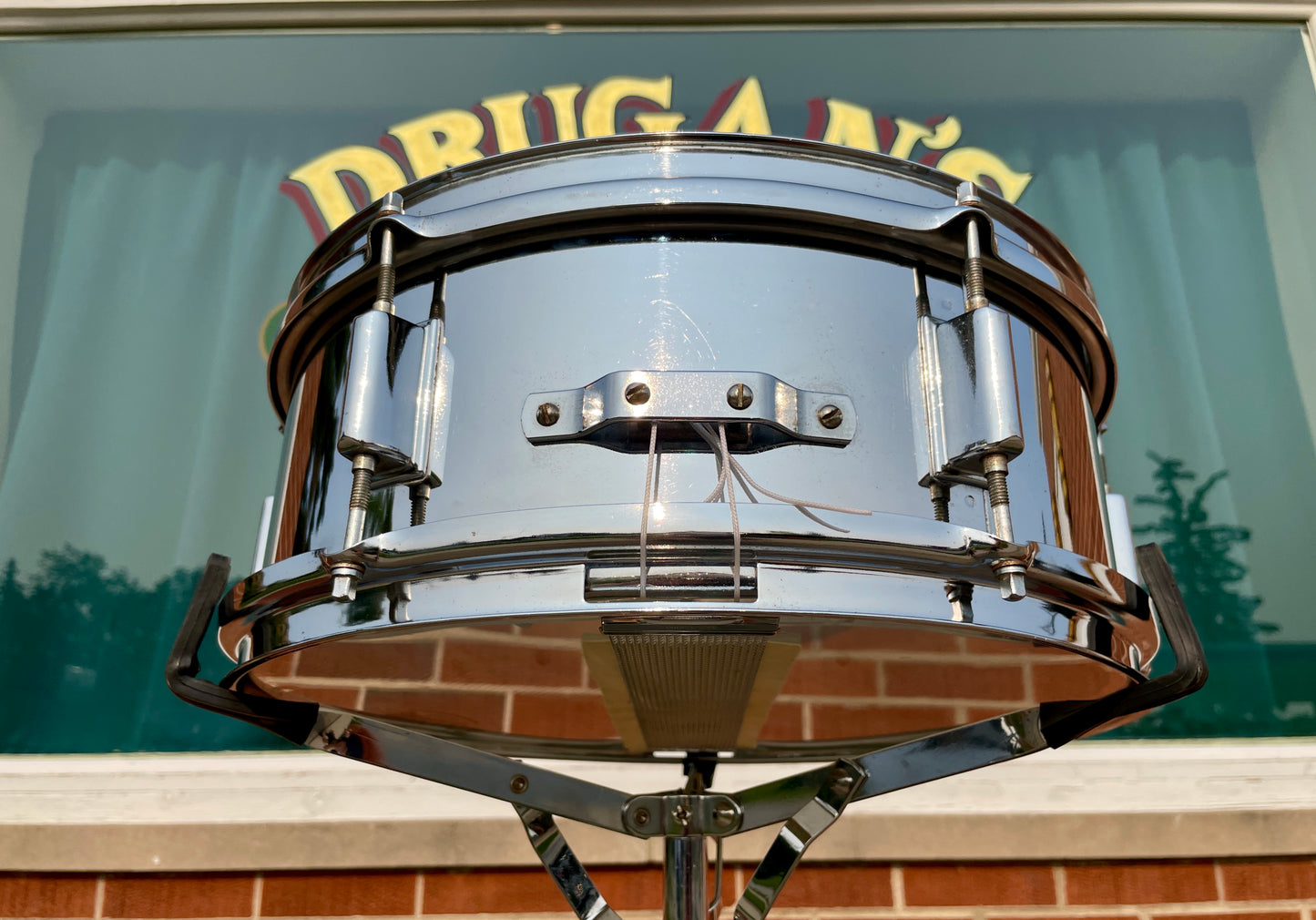 1960s Kent 5.5x14 Snare Drum Chrome Over Steel