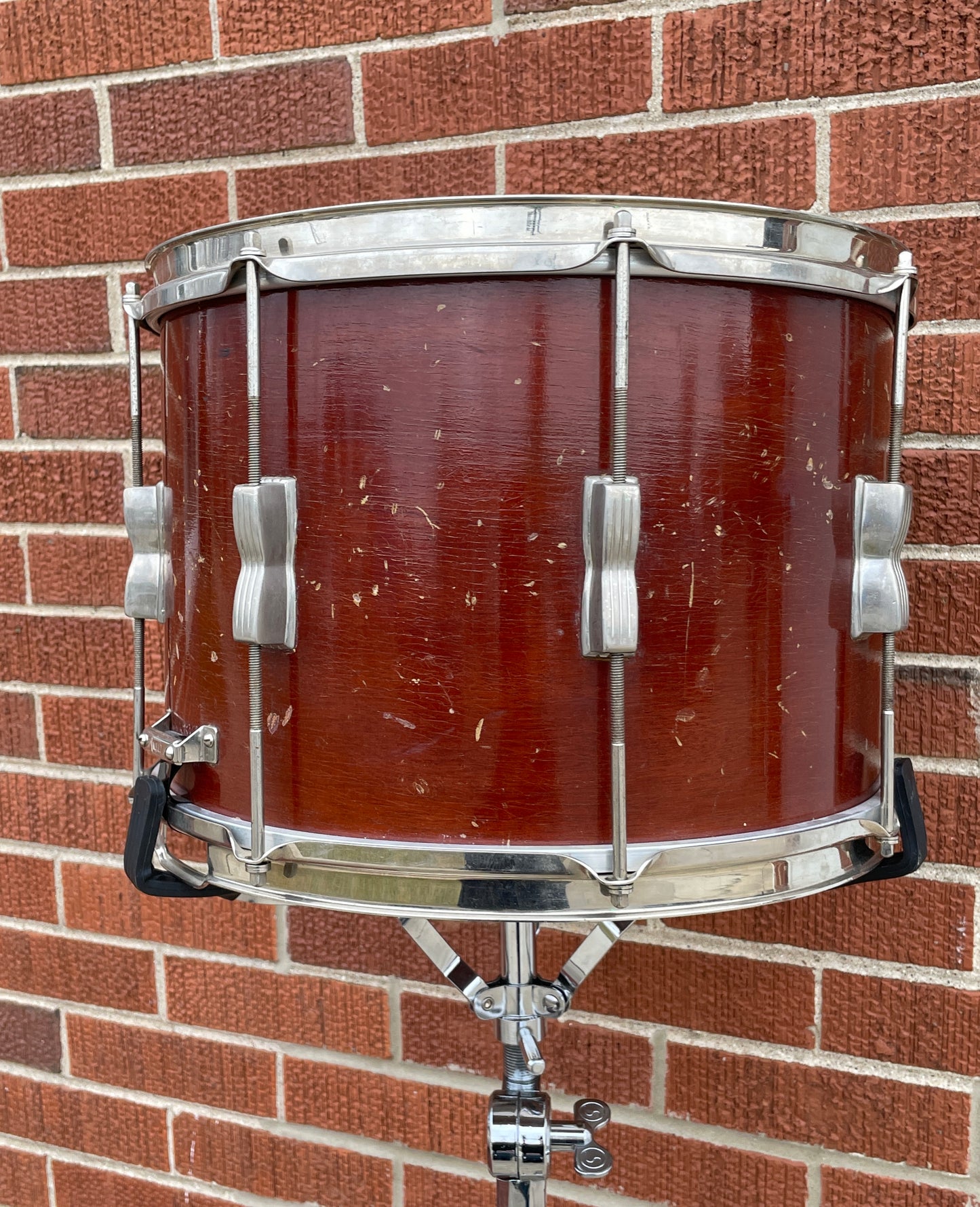 Vintage WFL No. 3092 Champion 10x14 Marching Snare Drum Mahogany Field Drum Ludwig