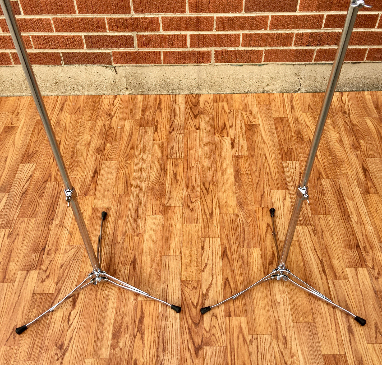 1960s Ludwig 1400 Straight Flat Base Cymbal Stand Pair (2pcs)