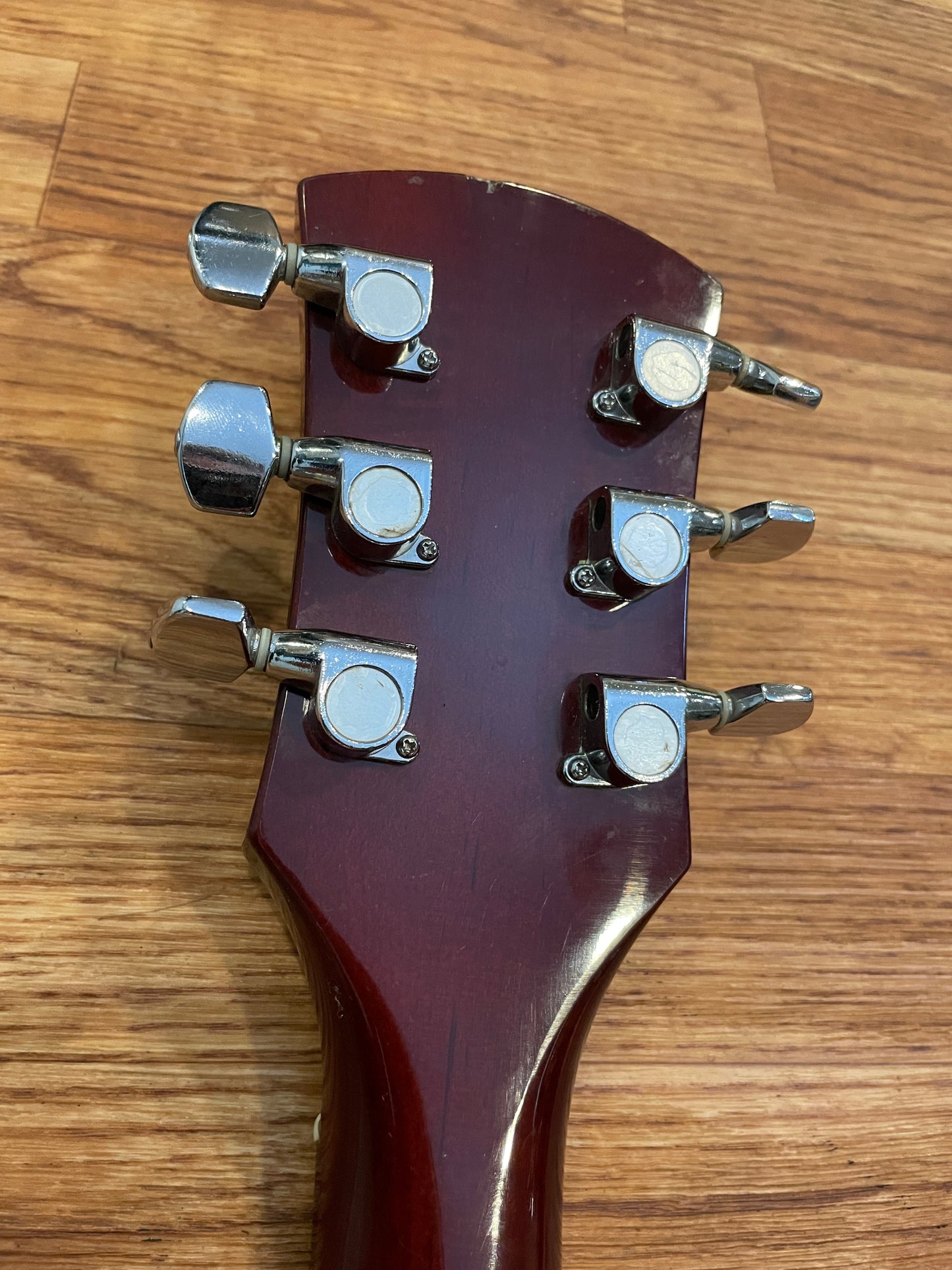 Vintage Madeira by Guild EG-250 Les Paul Double Cut Sunburst MIJ Electric Guitar