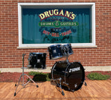 2000 Sonor 125th Anniversary S-Class Drum Set Black 20/10/12/14