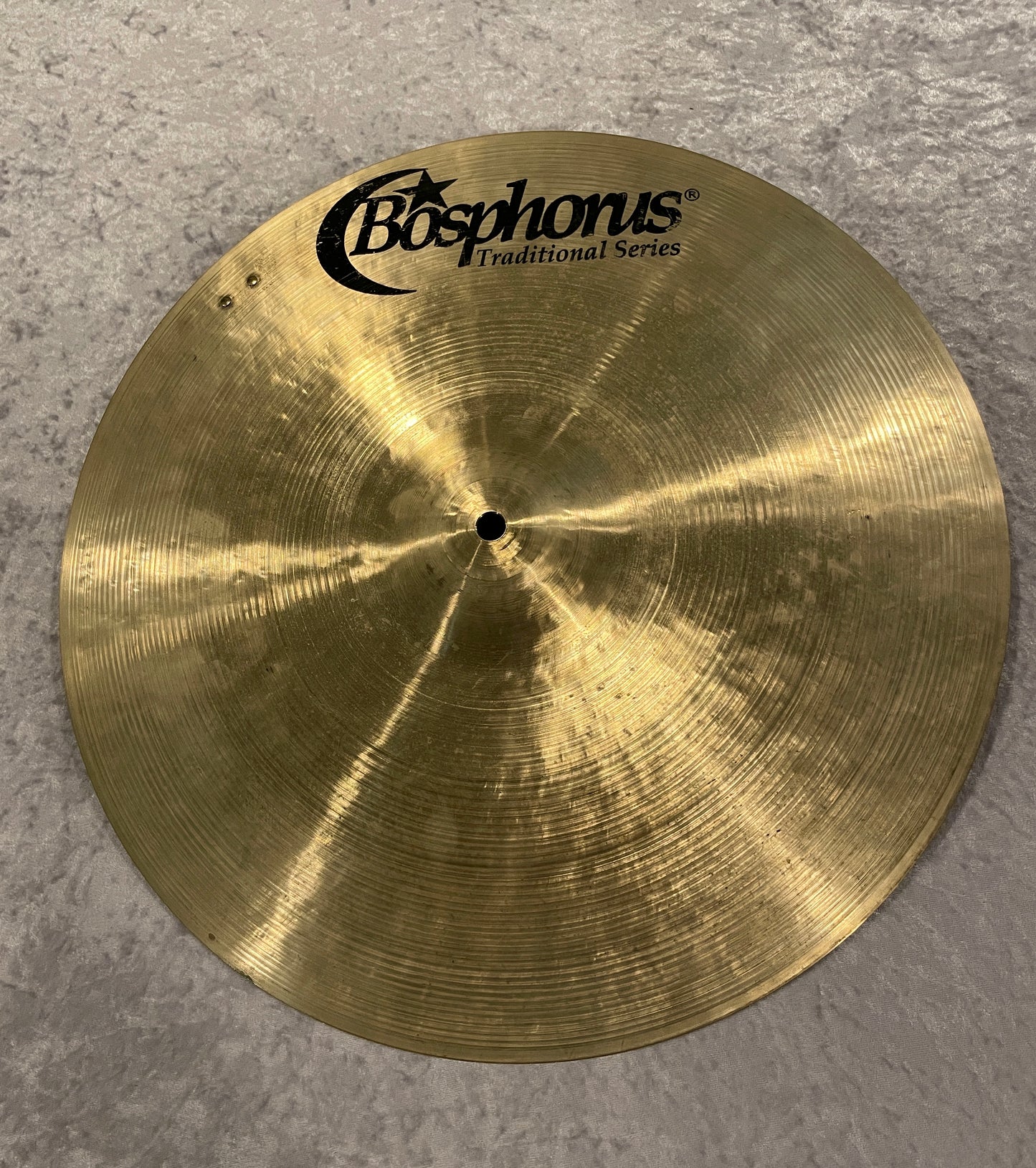 17" Bosphorus Traditional Series Medium Thin Crash Cymbal 1187g