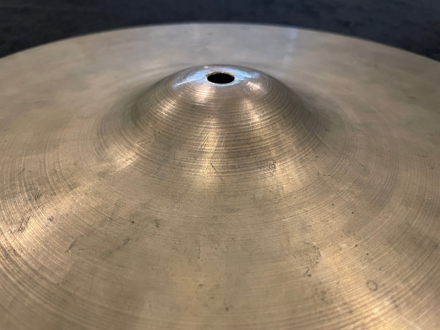 13" Vintage Zenjian Hi-Hat Single / Splash Cymbal 644g #825