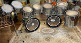 1979-80 Ludwig 9pc. Drum Set Chrome Over Wood *Video Demo*