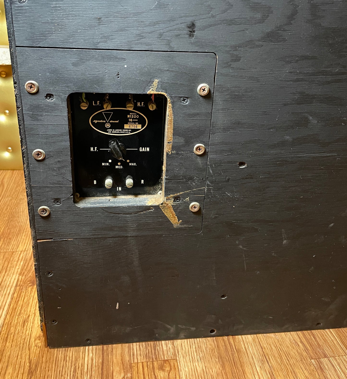 1960s JBL Harkness C40 Lowboy Hi-Fi Speaker Cabinet MCM