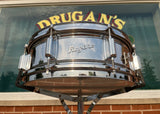 1960s Rogers 5x14 Powertone Snare Drum Chrome Over Brass Cleveland COB